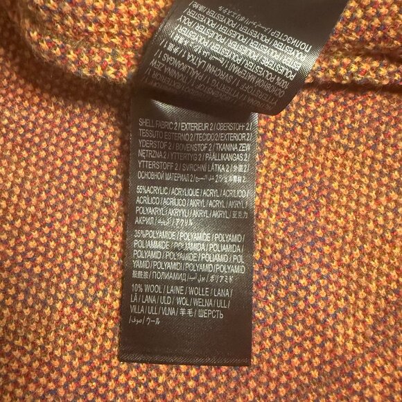 Farm Rio Patchwork Tapestry Puffer Coat – Unisex Statement Jacket, Size M - Picture 9 of 11